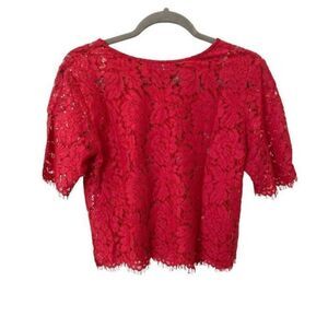 WELLS GRACE Floral Lace Top